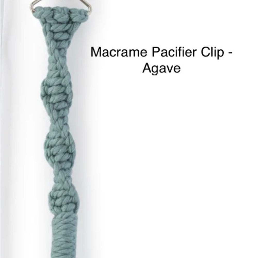 Macrame Pacifier Strap